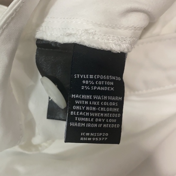 Sanctuary standard surplus Capri raw hem white - Picture 5 of 13